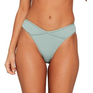 L*Space Ribbed Fanning Bikini Bottom